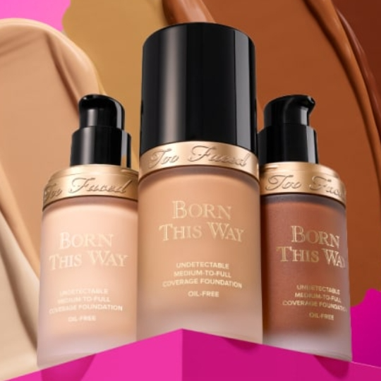 限今天！Too Faced US：Born This Way 粉底液6.5折