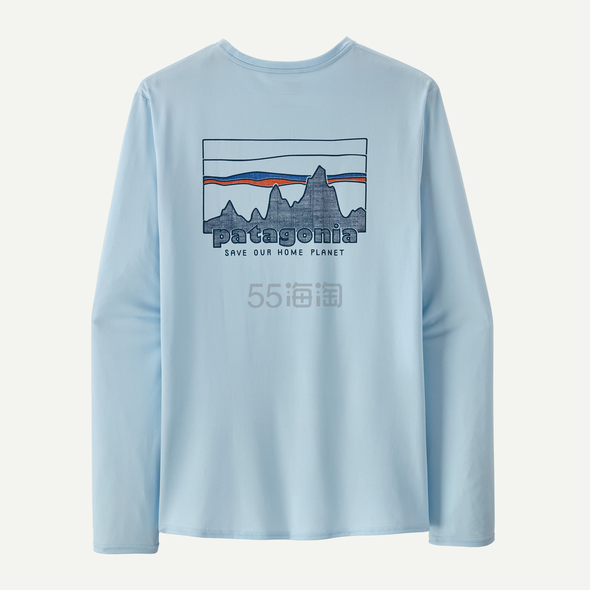 Patagonia 巴塔 Capilene Cool Daily 蓝色长袖T恤