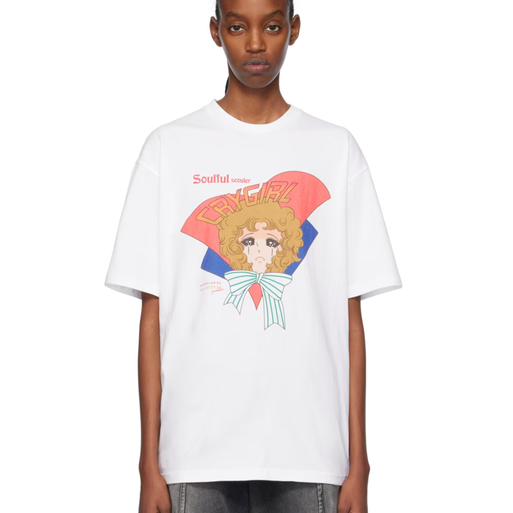 Marni 哭泣美少女T恤