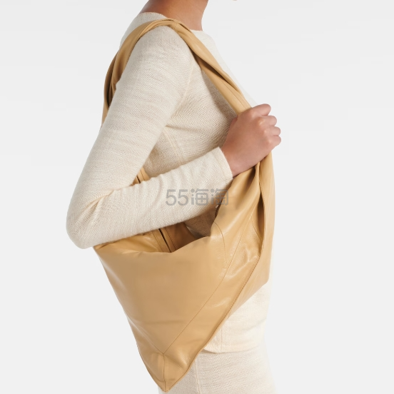 LEMAIRE Scarf  黄色小号皮革单肩包