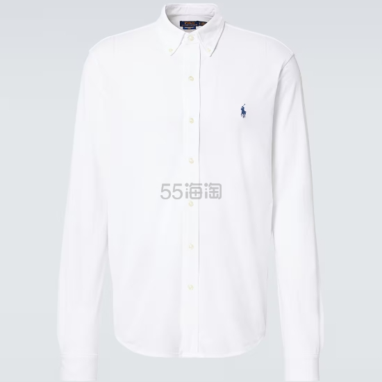 POLO RALPH LAUREN 拉夫劳伦棉质牛津白色衬衫