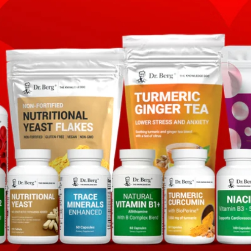 Dr Berg：心脏保健产品闪促 维生素D3 & K2、B12