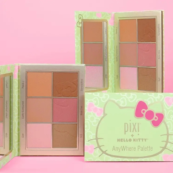Pixi X Hello Kitty 6色眼影盘上新