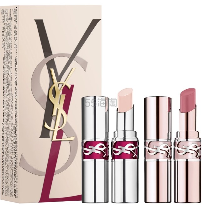 YSL Loveshine 唇膏和糖果光泽礼品套装（价值£71）