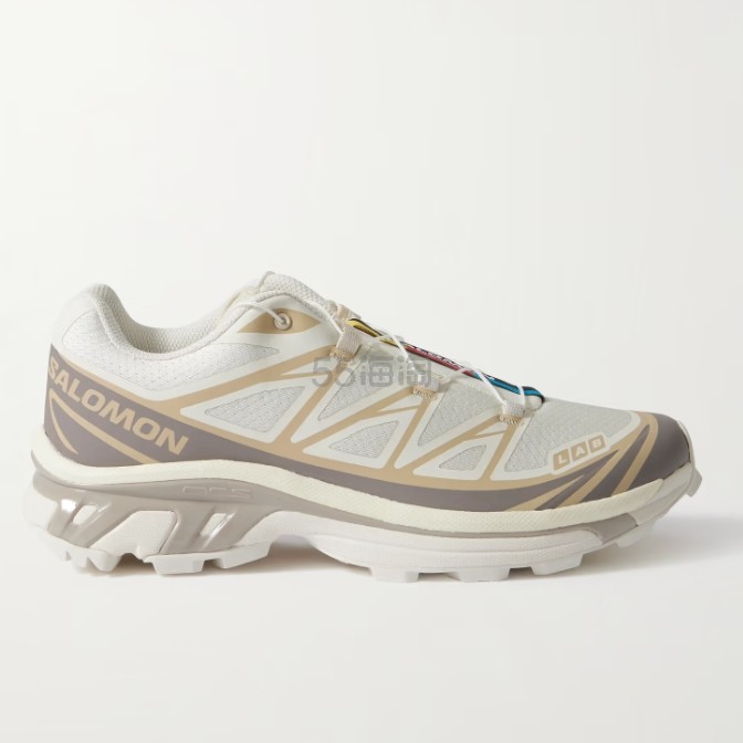 SALOMON 萨洛蒙 XT-6 米白色运动鞋