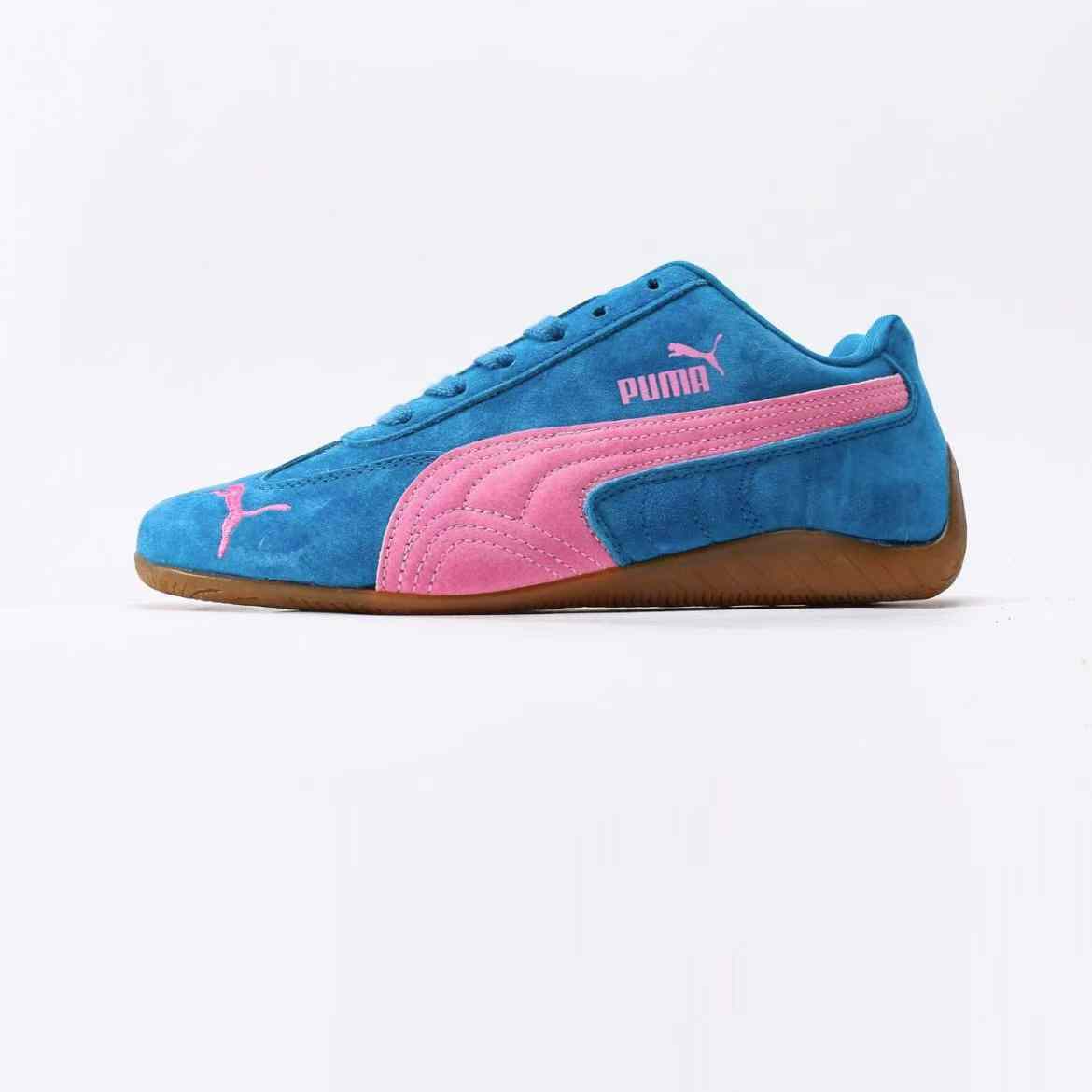 Puma Speedcat OG粉蓝配色运动鞋