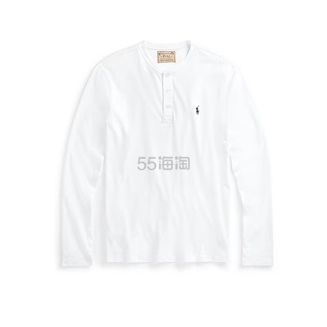 仅S码！POLO RALPH LAUREN 拉夫劳伦白色基础款T恤