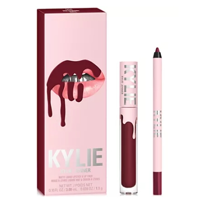 Kylie Cosmetics 唇线笔唇釉2件套