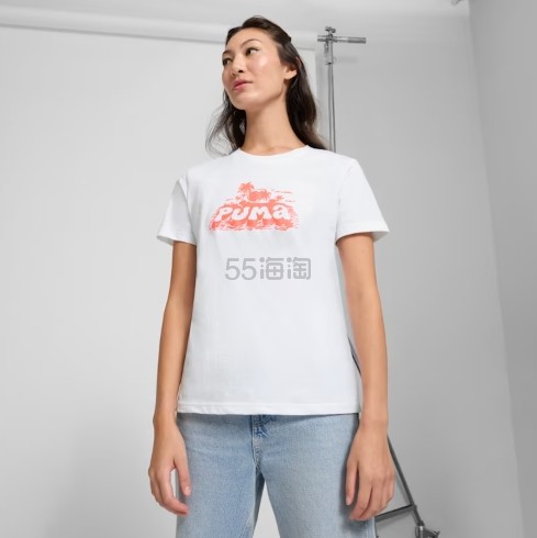 Puma  GRAPHICS Summer 女士T恤