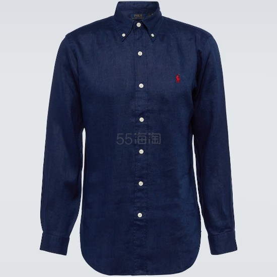 POLO RALPH LAUREN 拉夫劳伦 Slim linen 衬衫