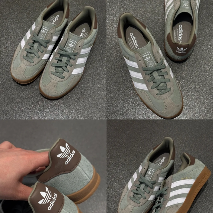 Adidas GAZELLE 小清新抹茶绿运动鞋