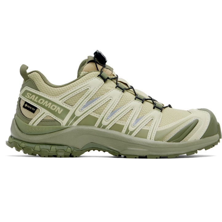 Salomon 绿色 XA PRO 3D GORE-TEX 运动鞋