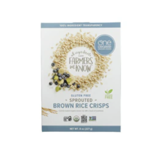 One Degree 有机食品 发芽糙米脆片麦片，8oz