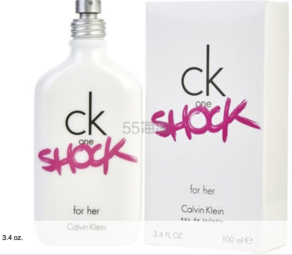 Ck One Shock Calvin Klein EDT 香氛 3.4 oz
