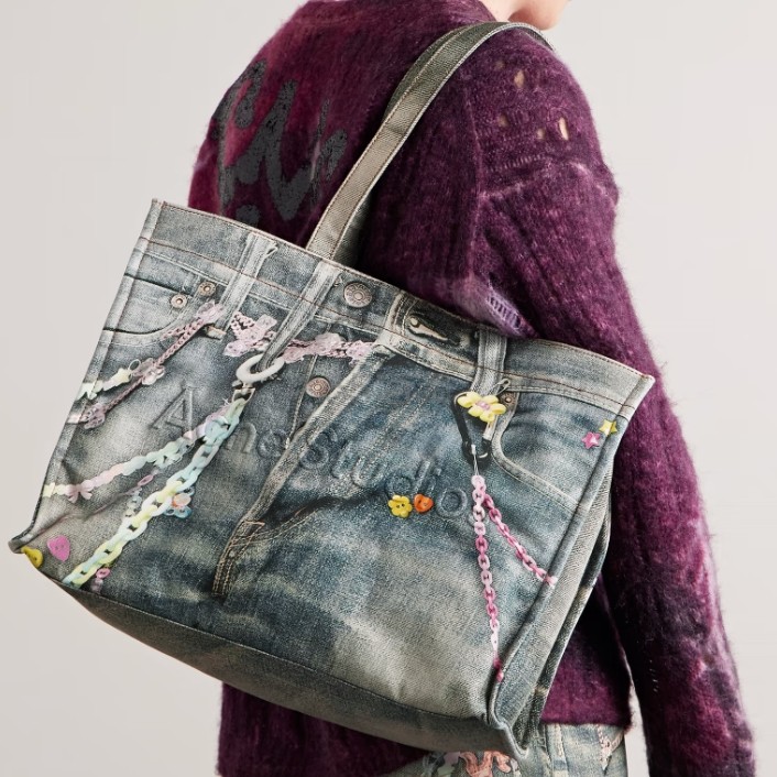 ACNE STUDIOS 糖果链条托特包