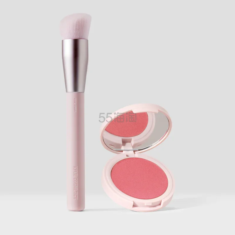 Kylie 新款粉霜腮红+化妆刷