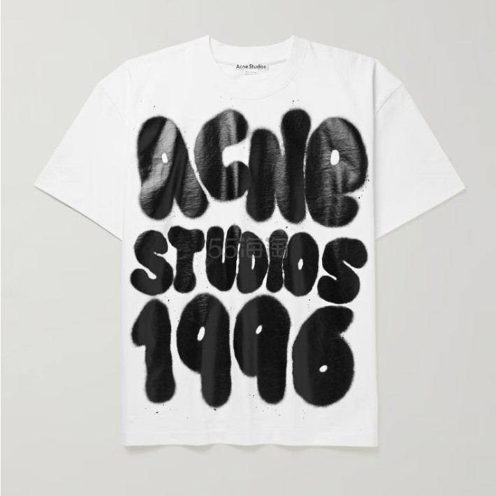 朱志鑫同款 ACNE STUDIOS Oversized 印花T恤