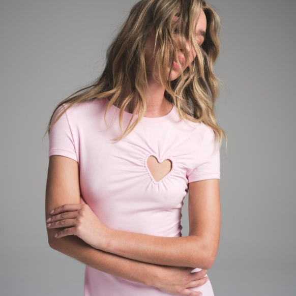 Bergdorf Goodman：SKIMS 潮品热卖 Rose同款爱心连衣$47