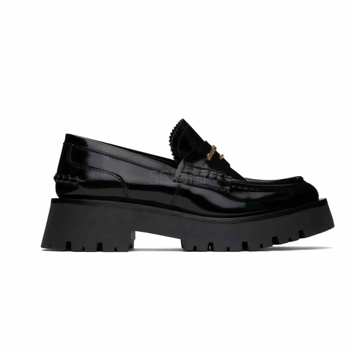 Alexander Wang 黑色经典款乐福鞋