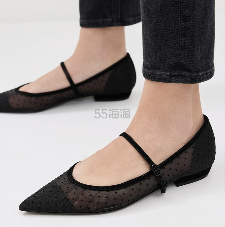 Tory Burch Double T 玛丽珍鞋