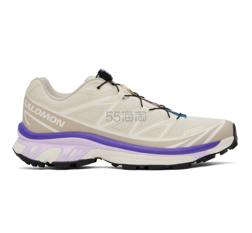 Salomon 灰白色 XT-6 运动鞋