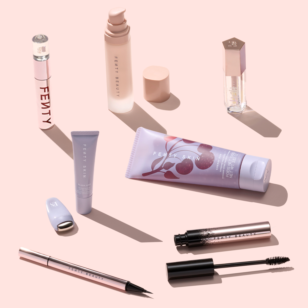 Fenty Beauty + Fenty Skin：美妆护肤热销 入手粉底液、唇釉等
