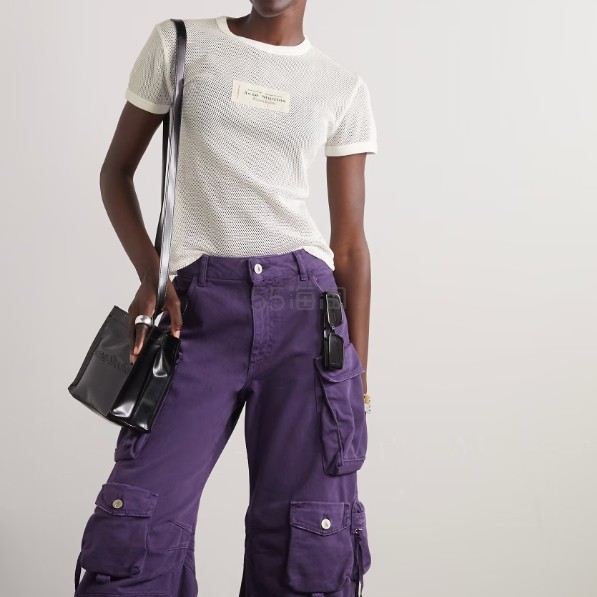 ACNE STUDIOS 经典贴标印花T恤