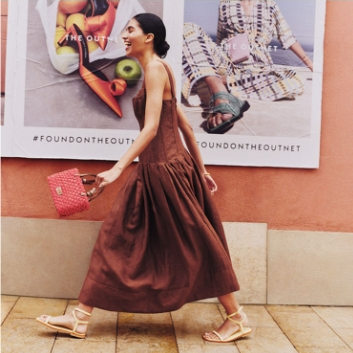 THE OUTNET 美站：清仓区连衣裙热卖 DVF Nora 花卉印花连衣裙$99