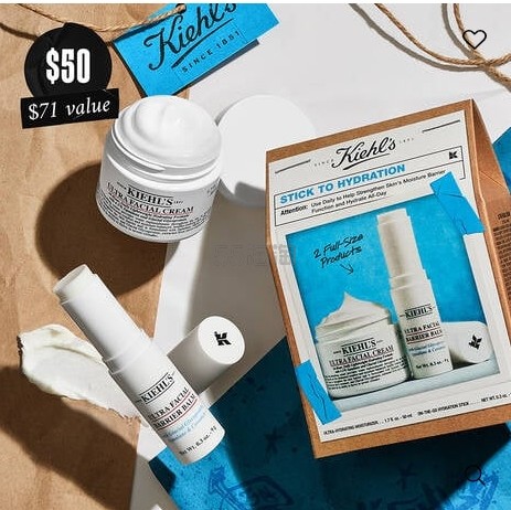 Kiehl's  深层保湿2件套