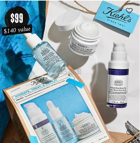 Kiehl's  保湿紧致套装