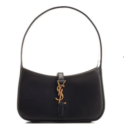 娜扎同款！Saint Laurent Le5a7 黑金腋下包