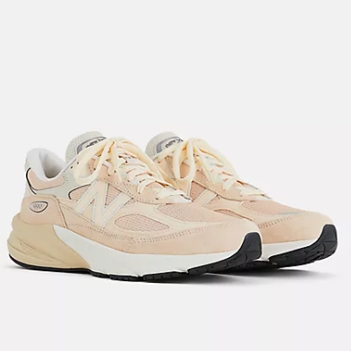 男女同款！New Balance  Made in USA 990v6 运动鞋