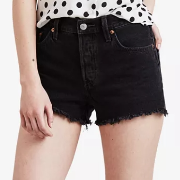 Levi’s 李维斯 501 高腰牛仔短裤