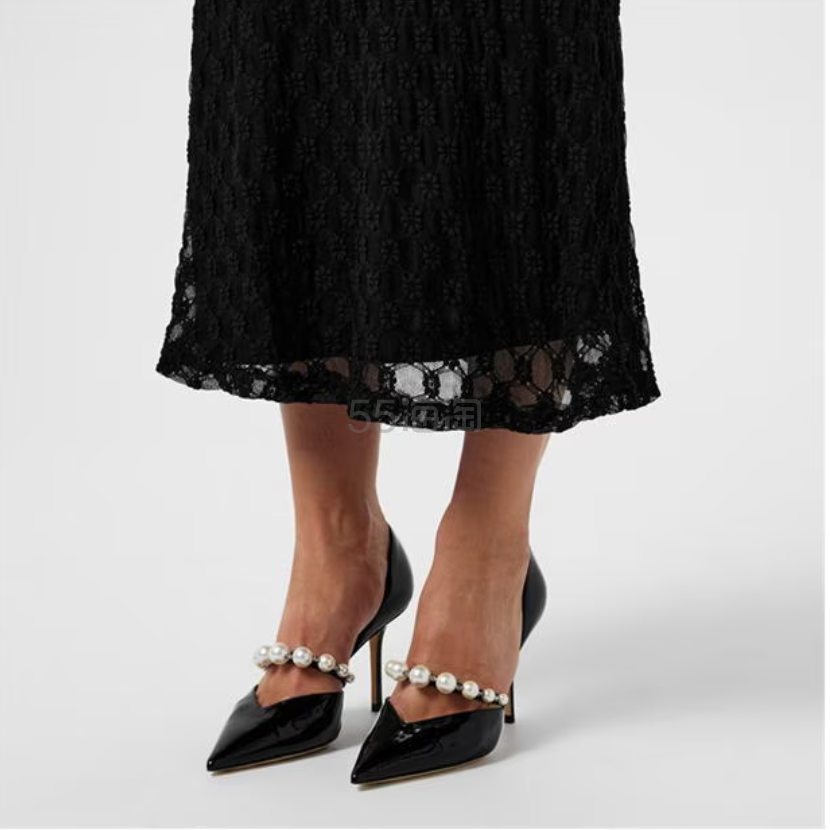 Jimmy Choo 黑色 Aurelie 85高跟鞋