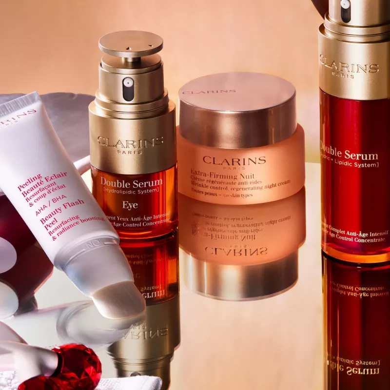 Clarins 美网：儿童节大促！护肤热卖 入双萃精华、眼霜等