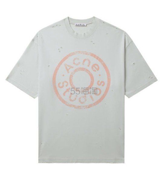 Acne Studios 徽标印花 T 恤