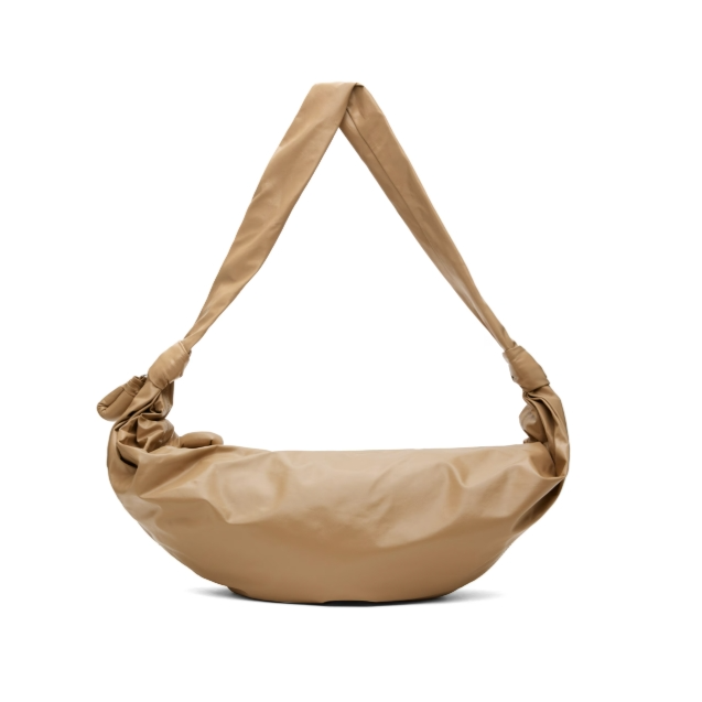 张婧仪同款！LEMAIRE 驼色大号 Soft Croissant 单肩包