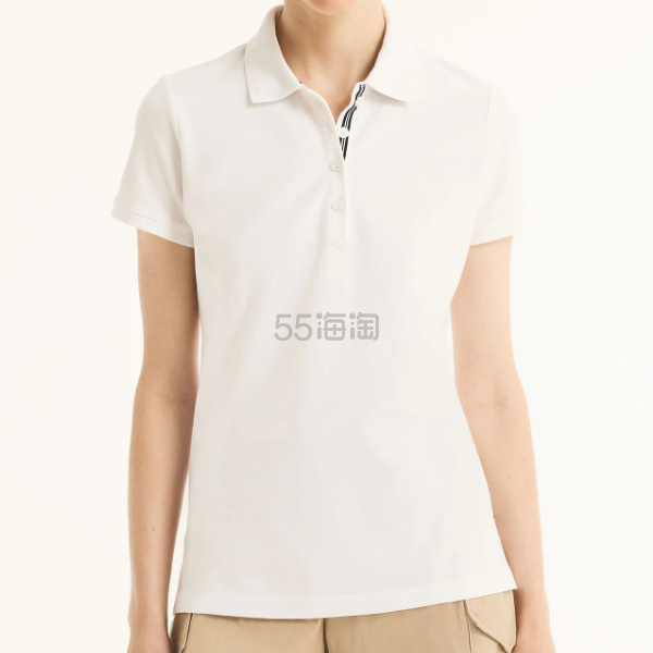 Nautica 5-button polo 短袖