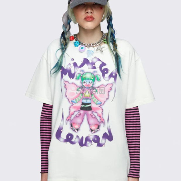 Minga London Fairydust 印花短袖