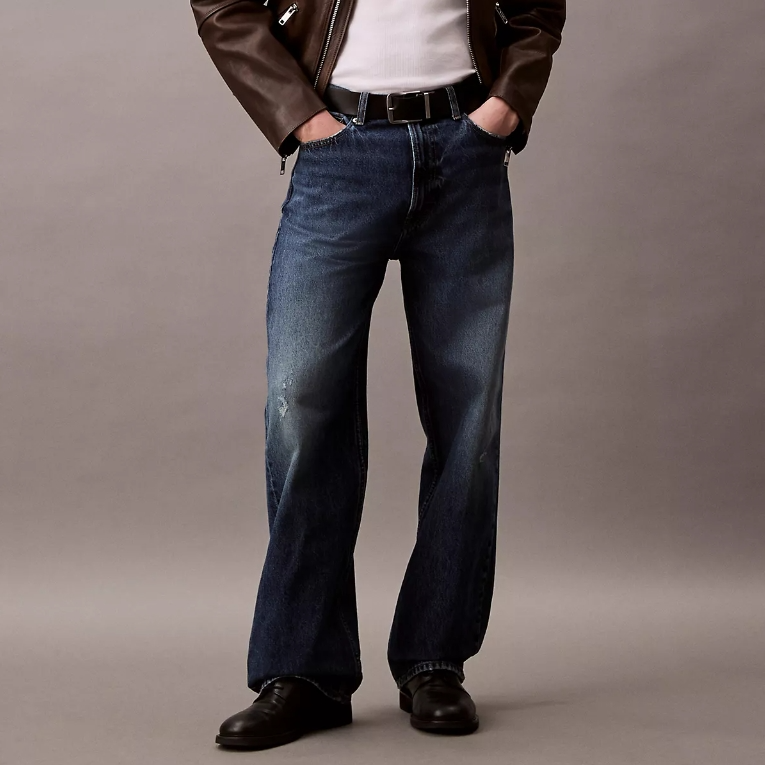 车银优同款！Calvin Klein Baggy 牛仔裤