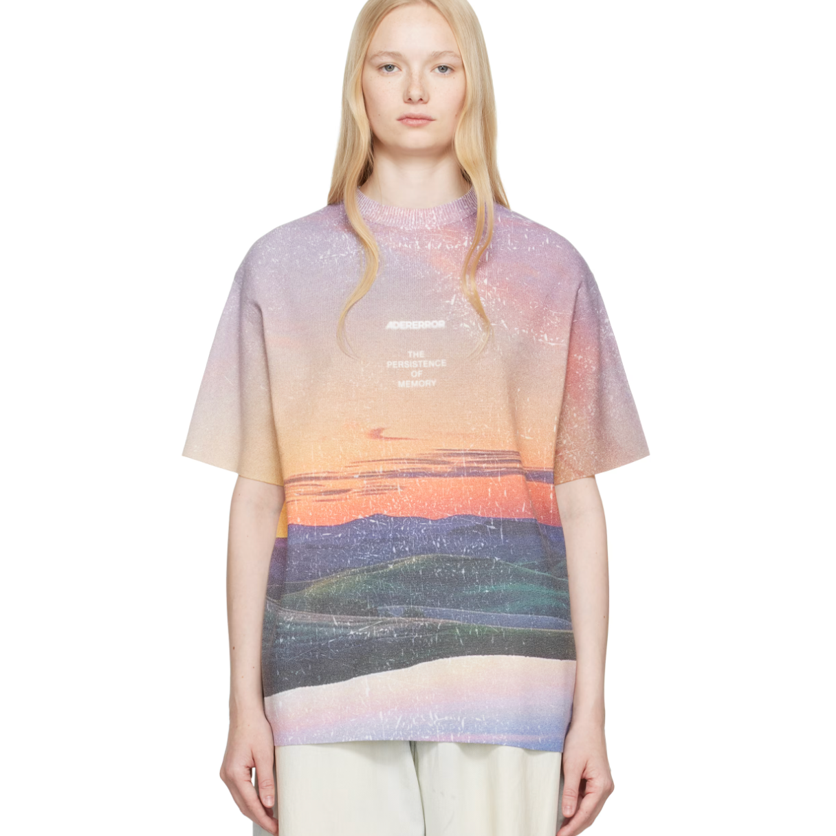 Ader Error 落日配色T恤