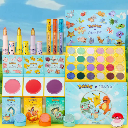 ColourPop 卡拉泡泡：Pokemon 宝可梦系列限时热卖！7折优惠