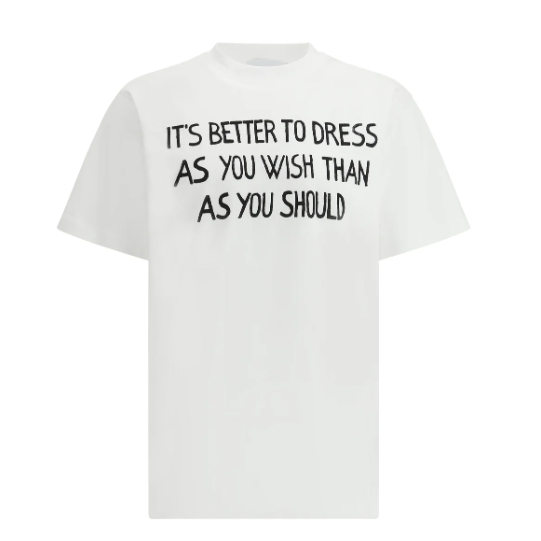 范丞丞同款！Moschino 印花圆领 T 恤