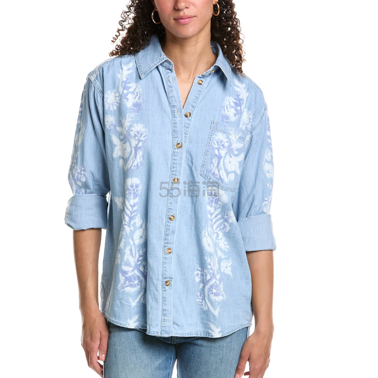 Free People 牛仔衬衫