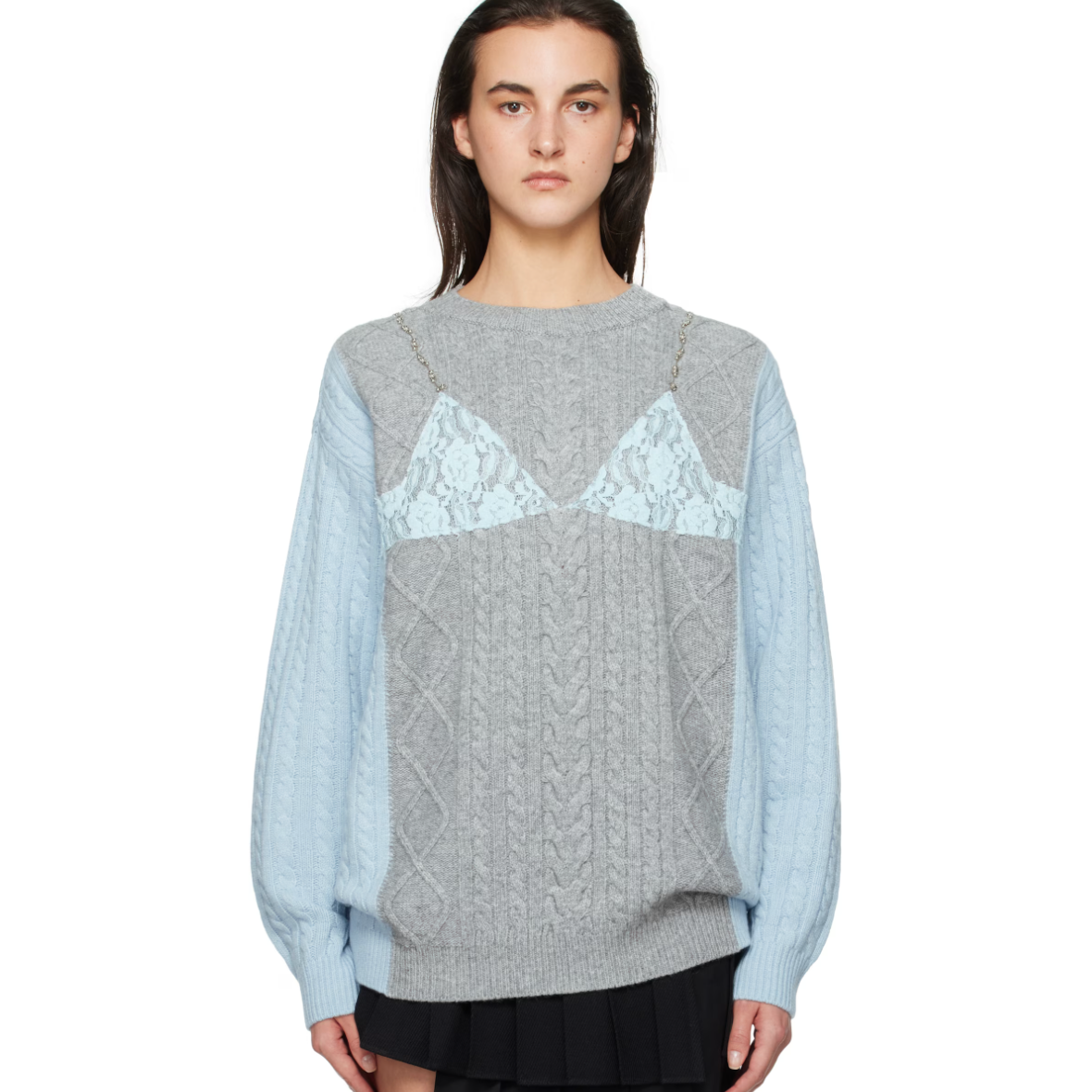 Andersson Bell 麻花纹针织毛衣