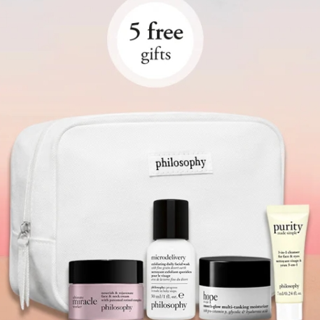 Philosophy 自然哲理：全场护肤热卖 入洗面奶、面霜等