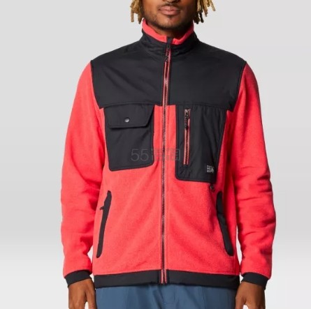Mountain Hardwear 男式 First Tracks™ 羊毛全拉链夹克