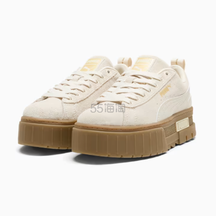Puma 彪马 Mayze Brushed Suede 厚底鞋