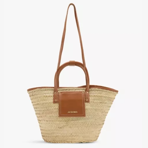 Jacquemus 草编手提托特包