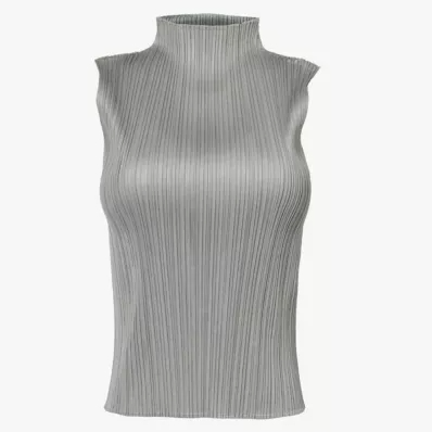 Pleats Please Issey Miyake 三宅一生 褶皱无袖背心